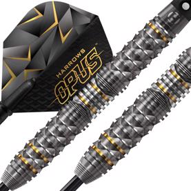 Opus 90% NT steeltip dartpile fra Harrows